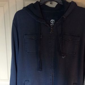Men’s XXL Timberland Hoodie Faded Blue